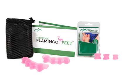 Flamingo Feet Toe Spreaders + Spacers Bundle