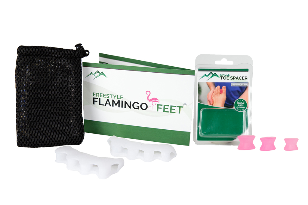 Flamingo Feet Toe Spreaders + Spacers Bundle